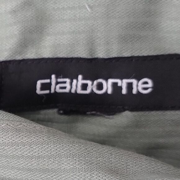 CLAIBORNE SHIRT - GREEN - Picture 3 of 4